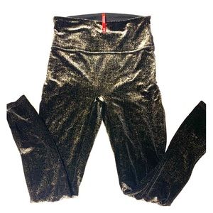Spanx Velvet Shine Leggings NWOT